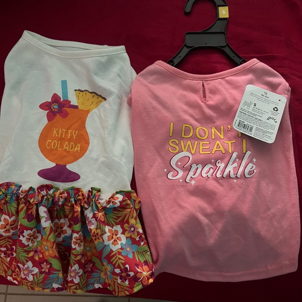 Small Dog Shirt and dress